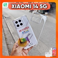 Premium Shockproof Transparent Xiaomi 14 5g Phone Case, Comprehensive Protection