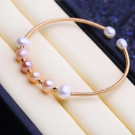 Latest Viral Bracelet Wire Model Wrap Cable Material Rhodium 18k Gold Plated