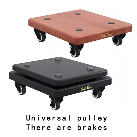 Speaker base tray shock-absorbing shock-proof plate floor-standing audio subwoofer tripod double-lay