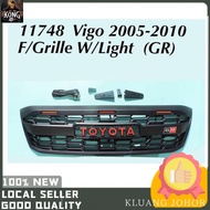 TOYOTA HILUX VIGO 2005-2010 GR GRILLE WITH LAMP LIGHT KUN25 SALUNG DEPAN HILUX VIGO GR DENGAN LAMPU