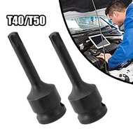 MATA Impact Socket Spline Bits 1/ 2 Inch T40 T50 Torx Key Heavy Duty Socket/ Socket/ Torx Impact Wre