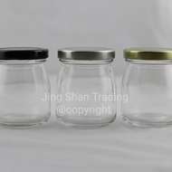 150ml Clear round glass jar glass jar glass jar glass jar food jar food jar glass jar