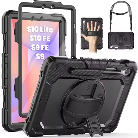 Case For Samsung Galaxy Tab S10 Lite 10.9/S10 FE/S9 FE/S9 11 5G Tablet Cover Heavy Duty Kids Funda S