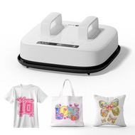 HTVRONT V2 Heat Press Machine 10"x10" 220V Portable for T-Shirts Sublimation HTV Heat Transfer Proje