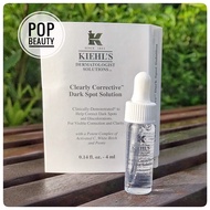 Kiehl Clearly Corrective Dark Spot Solution 4ml. คีลส์ ดาร์ก สปอต โซลูชั่น เซรั่มปรับสีผิวให้สม่ำเสมอ ลดเลือนจุดด่างดำ รอยสิว