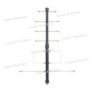 HamGeek HG-U80 6-Element Yagi Antenna UHF 400Mhz-480Mhz Full-Band Satellite Directional Antenna