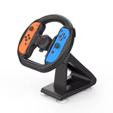 Rotatable Racing Wheel Handle Kit for NS Switch/Switch OLED Controllers