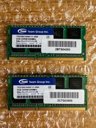 Team Group - 8GB DDR3 1600MHz Ram  for Notebooks/Laptops