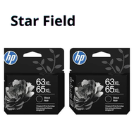 hp - 63XL/65XL黑色原廠墨盒 "2盒" 優惠套裝