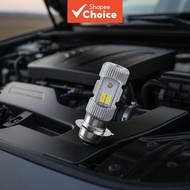 TCYATO LED-HL [M5] White Headlight, 100% Brighter Motorcycle LED Bulb, T19 Socket, 12V 6W DC, Small 