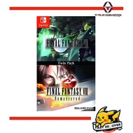 Nintendo Switch Final Fantasy VII FF 7& Final Fantasy VIII FF8 Twin Pack