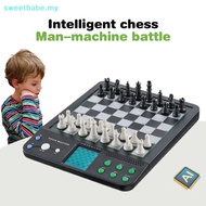 SWEETBABE Electronic Chess Game Magnetic Chess Piece Sensory Board Screen Novice Learning Intelligen