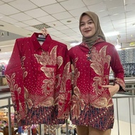 Rohisun- Baju Batik Couple | Blouse Batik Modern | Blouse Batik