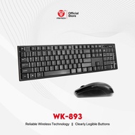 Fantech Wireless Keyboard Mouse WK893 Silent CLICK
