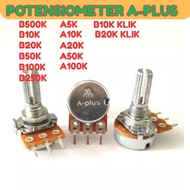 Potentiometer Aplus mono B AND a 5K 10K 20K 100K ETC.