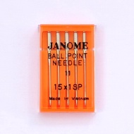 JANOME Ball Point Needle Size : 11, 14