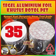 SEAL SEGEL ALUMINIUM FOIL PET 35 MM (200 PCS - SETRIKA)