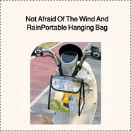 【Waterproof & Spacious】Electric Scooter Front Basket Bag/Magnetic Button/Phone Holder/Kid's Backpack