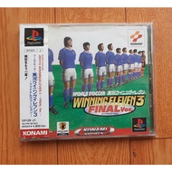 Original Plate ps1 Winning eleven 3 Ultimate