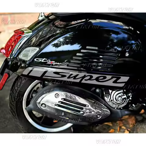 For Vespa GTS / GTS Super GTS 250 GTS 300 GTV 250 GTV 300 GTS250 GTV300 Scooter Sticker Kit Side Bod