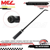 Carburetor Pilot Screw Adjusting Tool Rotating Straight Slot Blade 110° for CB900C CB900F CB700SC CB