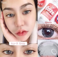 🔥ลายเกร็ดน้ำแข็ง✨คอนแทคเลนส์ Hydrogel✨ขนาดบิ๊กอาย✨ Icy-X (Rozelens)
