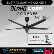 Alpha Cosa CX10/EX9 5B 56/46/40 inches Remote Ceiling Fan