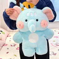 Ba Lô Lớn Búp Bê Voi Sang Trọng Đồ Chơi Gối Ngủ Quà Tặng Sinh Nhật Cho Nam Và Nữ Dễ Thương Búp Bê Lợ
