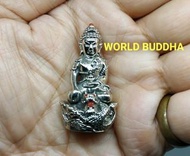 泰國佛 招財 水龍藥師佛 佛牌(啊佰架版) 高僧龍婆連驕 2559 屈洞拍崇 WORLD_BUDDHA Amulet 泰國佛牌
