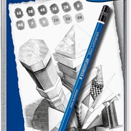 STAEDTLER Mars Lumograph H/2H/3H/5H/6H/HB/3B/4B/5B/6B/F