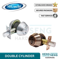 ST GUCHI  DEADBOLT LOCK 60-70MM ( DOUBLE CYLINDER )  SGDB-D292 AC /  SGDB-D262 SS  HENG SENG