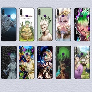 for Huawei Nova 2 Lite 2i 3 3i 4E 5i 5T 7 SE 8i Dr.STONE Soft black TPU phone case
