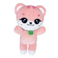 Kpop IVE MINIVE Park Cartoon Plush Doll DAL-E Cherry CHEEZ NAORI 40CM Cute Stuffed Doll + 1PCS Acryl