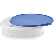 Tupperware 12" Pengambil Pai Bulat / Pelayan Kek / Kurier Kek Cawan / Bekas Penyimpanan Kuki dengan 