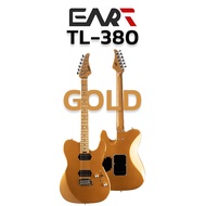 EART TL-380 Electric Guitar Super Tele Stainless Steel Fret Body with Custom Tuning Machines and 2-P