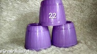 [Lusinan] Pot Hias Pot Bunga Pot Plastik Pot Gentong 22 (Diameter Pot