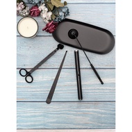Scented Scented Candle Universal Candle Extinguishing Tool Set Hook Cover Cut Tray Charging Igniter 