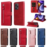 Retro Zipper Coins Flip Leather Case For Xiaomi Redmi 7 8 8A 9 9A 9i Y3 K60 PRO NOTE 12S 4G 12 Turbo