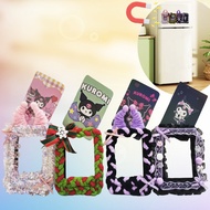 3 inch Kuromi card photo magnet photo frame refrigerator magnet photo frame DIY handmade
