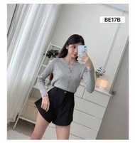 【现货 Ready Stock】巨显瘦高腰微笑西装裤 Mocha 奶咖色Thailand Talent Shop Pants High Waist Pants