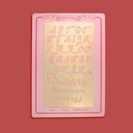 書法手帳繪圖板 Fancy Italic lettering