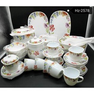 72pcs opal dinner set