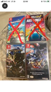 Switch 遊戲，價錢在描述。