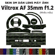 3M Skin for Viltrox AF 35mm f1.2 Lens (Many models to choose from) | 35mm f/1.2 camera lens protecti