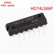 10PCS HD74LS86P SN74LS86N 74LS86 In Stock DIP-14