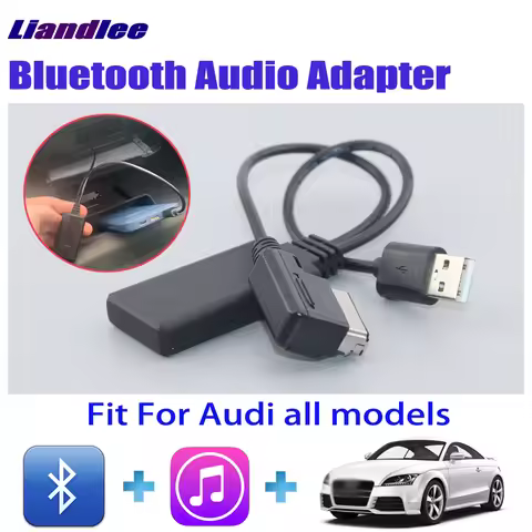 Car Bluetooth Kit For Audi A1/A3/A4/A5/A6/A7/A8 AMI MMI USB BT Music Adapte Digital Wireless Decoder