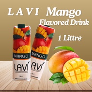 LAVI Mango Flavored Drink / Mango Juice / Fruit Juice Drinks / Drinks / 1 litre / Turkish Juice / Ju
