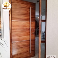 Pintu + kusen kayu jati asli perhutani grade a premium super quality