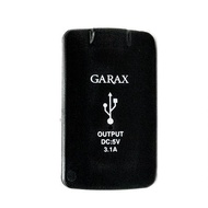 USB Charger สวิท Toyota Type A USB-GARAX-TOYOTA-A (สีดำ)