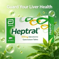 Abbott Heptral Ademetionine | Liver Detox, Support & Repair Supplement
